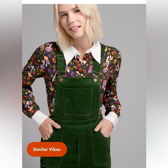 ModCloth Corduroy Overalls - Picture 4 of 10